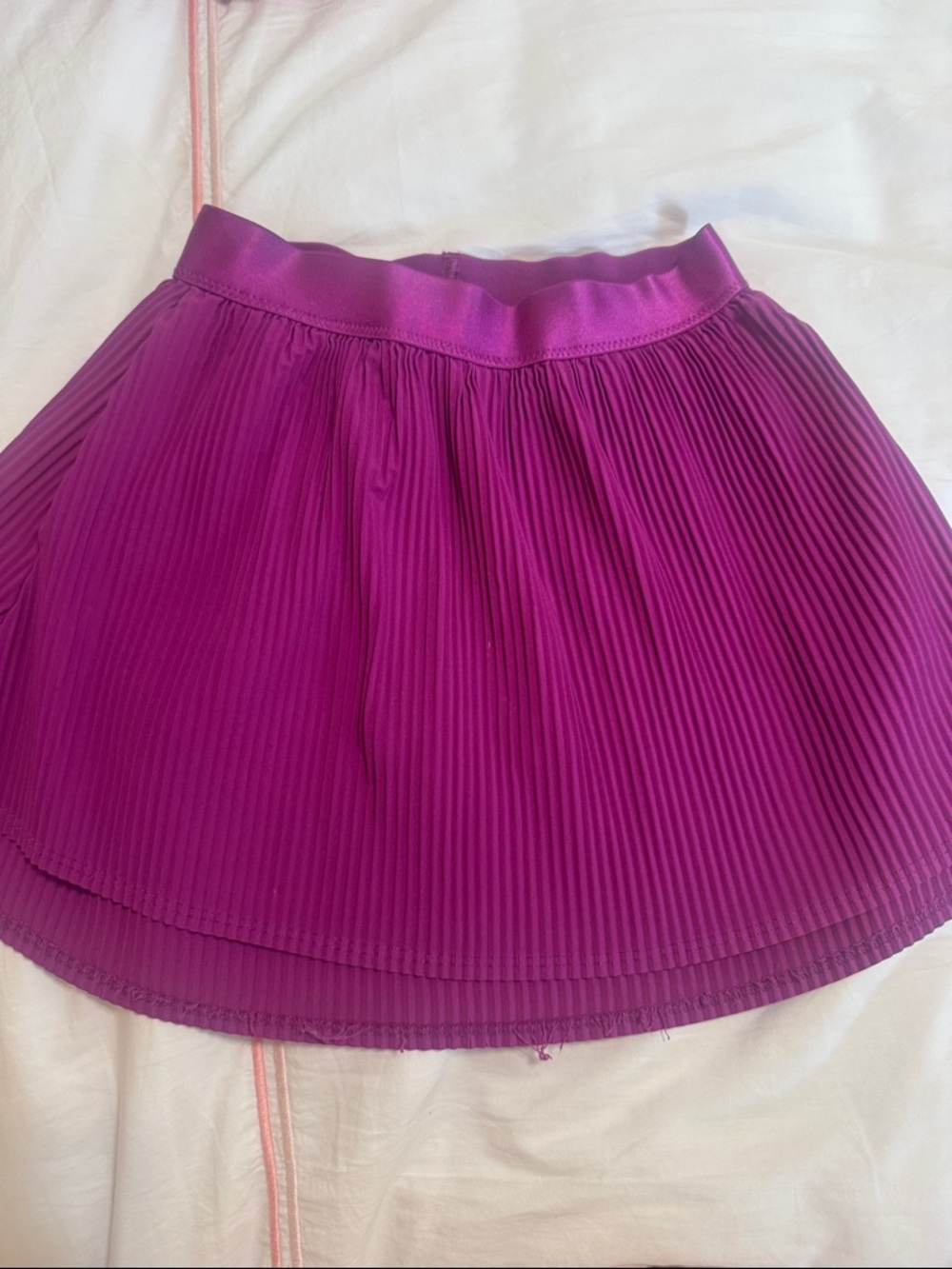 all in motion Pleated Mini Skirt in Magenta